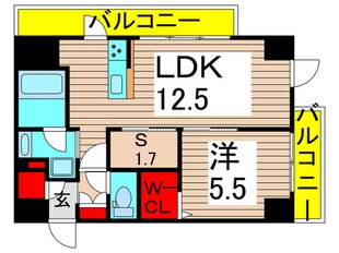 プレミア亀有の物件間取画像